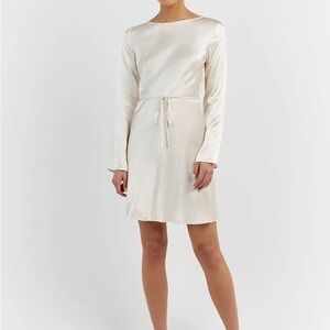 Dissh Charli satin slip dress